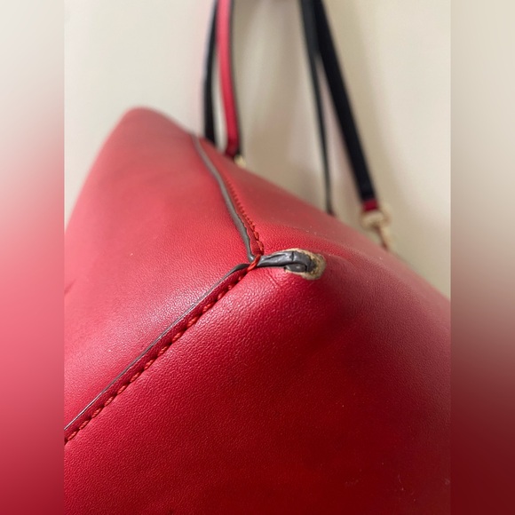 Karl Lagerfeld Paris Red Tote - Picture 11 of 14